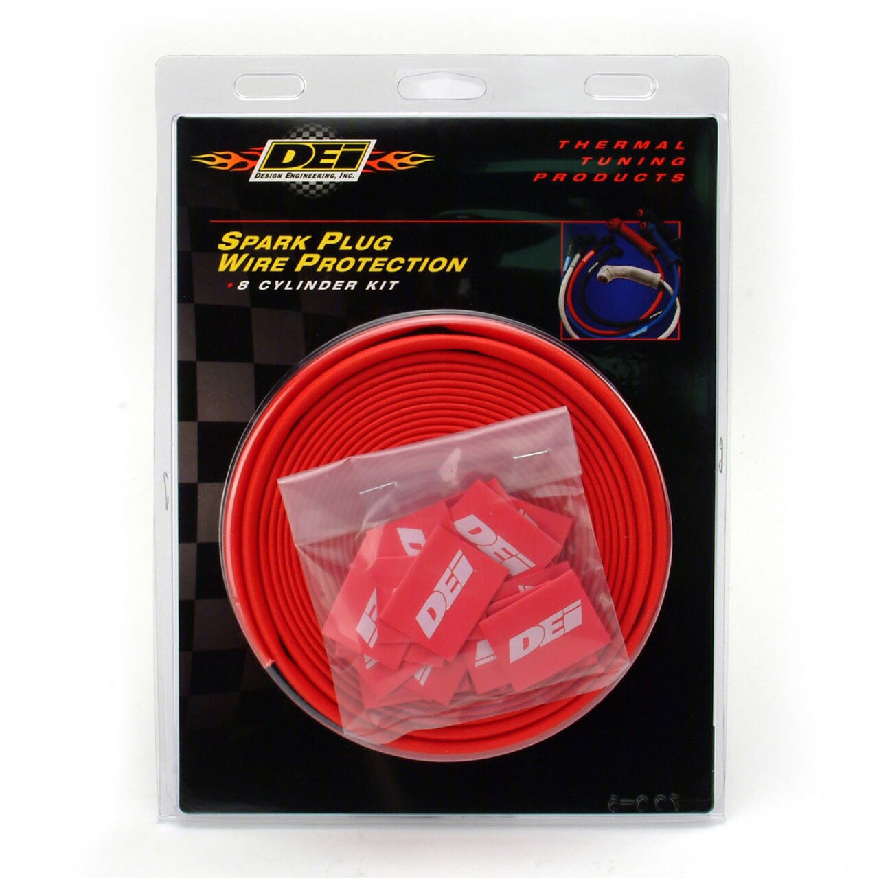 DEI 010622 PROTECT-A-WIRE 8 CYLINDER RED