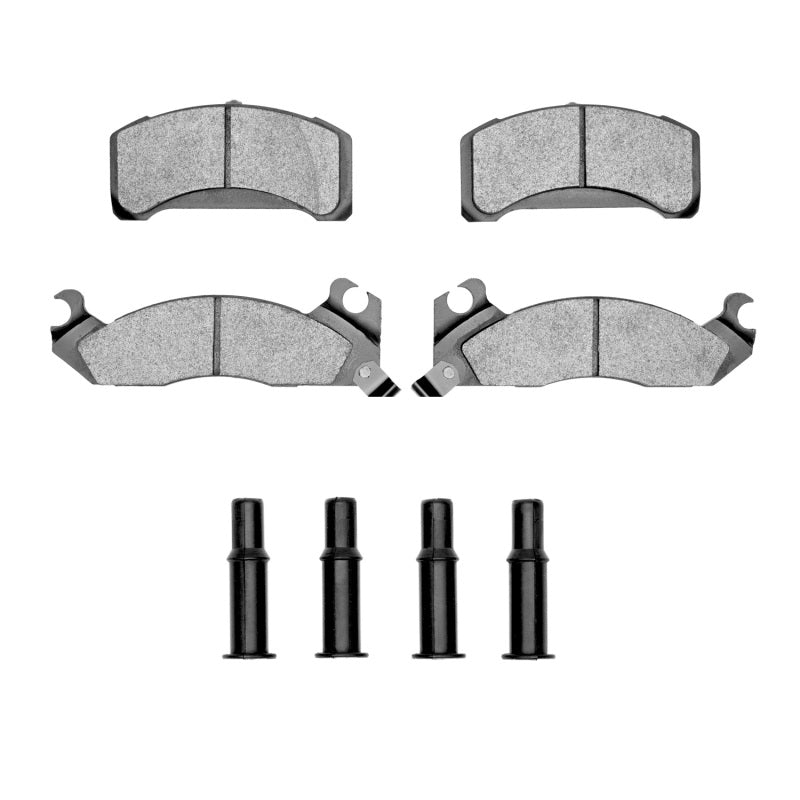 R1 Concepts R1 1982-1993 Ford Fairmont Front R1 Semi Met Pads & Hardware Kit