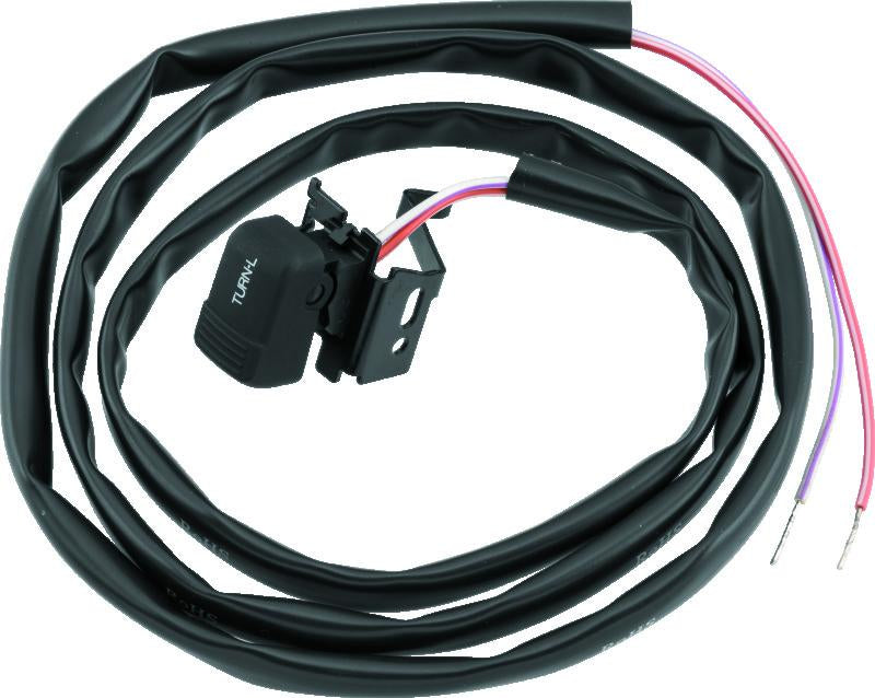 TwinPower Twin Power 96-13 Big Twin XL V-Rod Black Left Turn Signal Switch Replaces H-D 71598-96 71685-06A