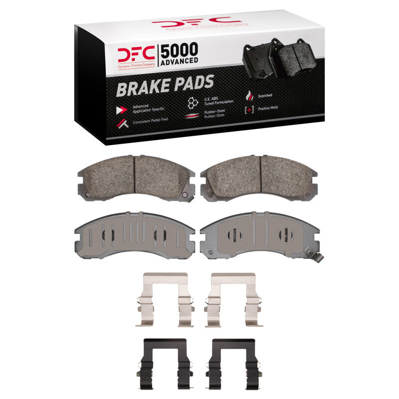 DFC 90-22 Dodge Stealth Front 5000 Advanced Ceramic Brake Pads and Hardware Kit