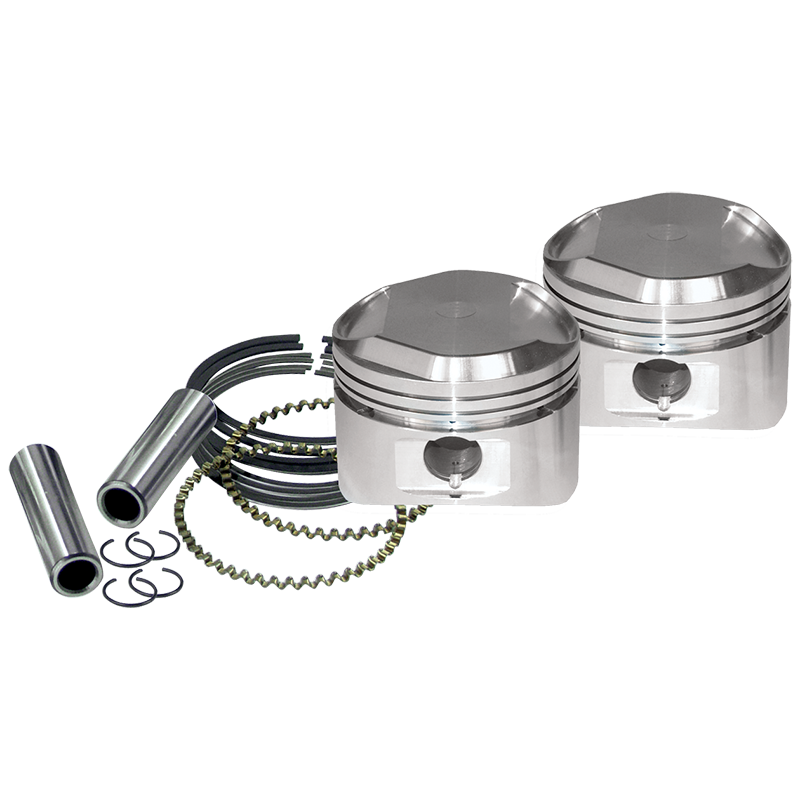 S&S Cycle 84-99 BT 89in High Compression Stroker Pistons - Standard