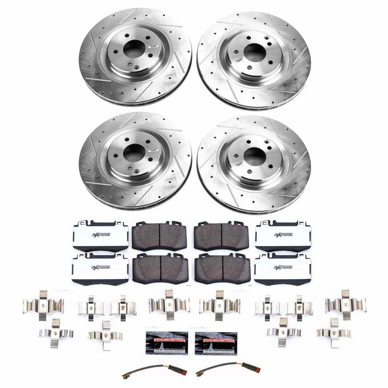 PowerStop Power Stop 07-10 Mercedes-Benz SLK55 AMG Front Z26 Street Brake Kit
