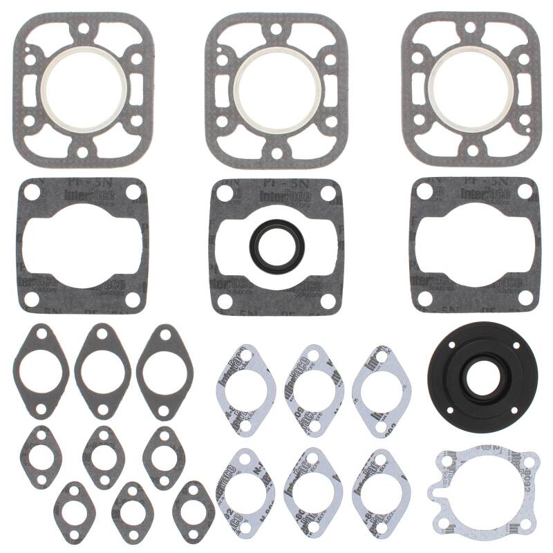 Vertex Pistons Vertex Gaskets 73-75 Brutanza 440 58mm Bore Complete Gasket Kit w/ Oil Seals