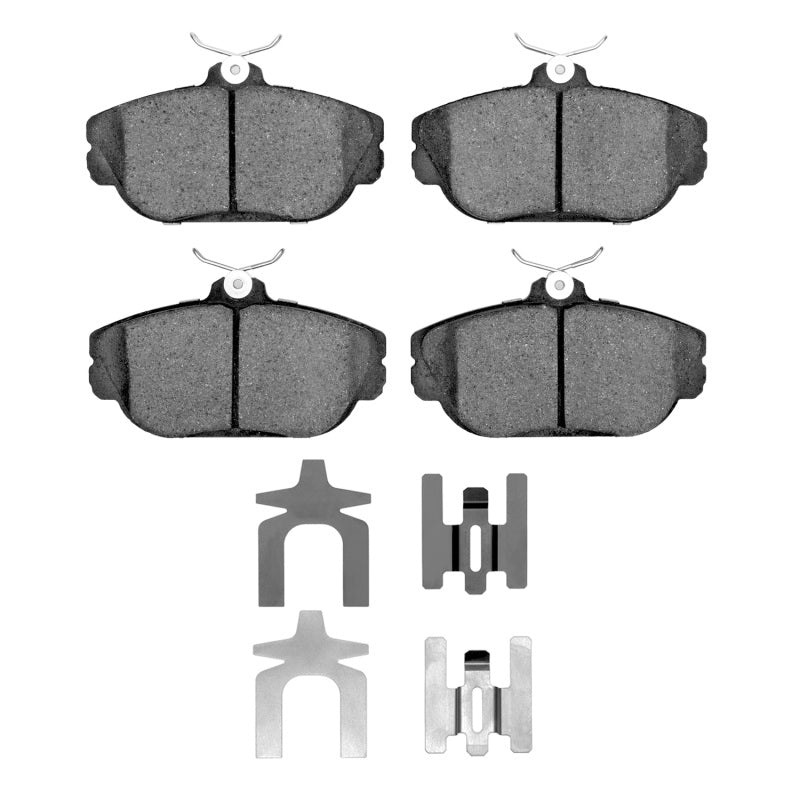 R1 Concepts R1 93-00 Ford Windstar Front Semi Met Pads & Hardware Kit