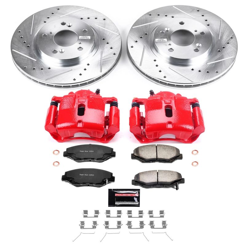 PowerStop Power Stop 03-08 Honda Pilot Front Z36 Truck & Tow Brake Kit w/Calipers