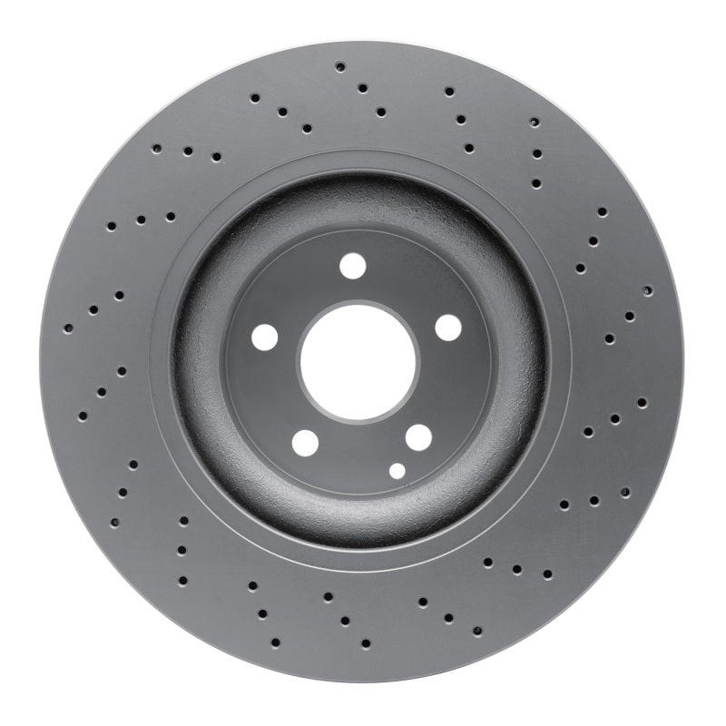 DFC 01-06 Mercedes-Benz CL55 AMG Front Drilled GeoSPEC Coated Rotor