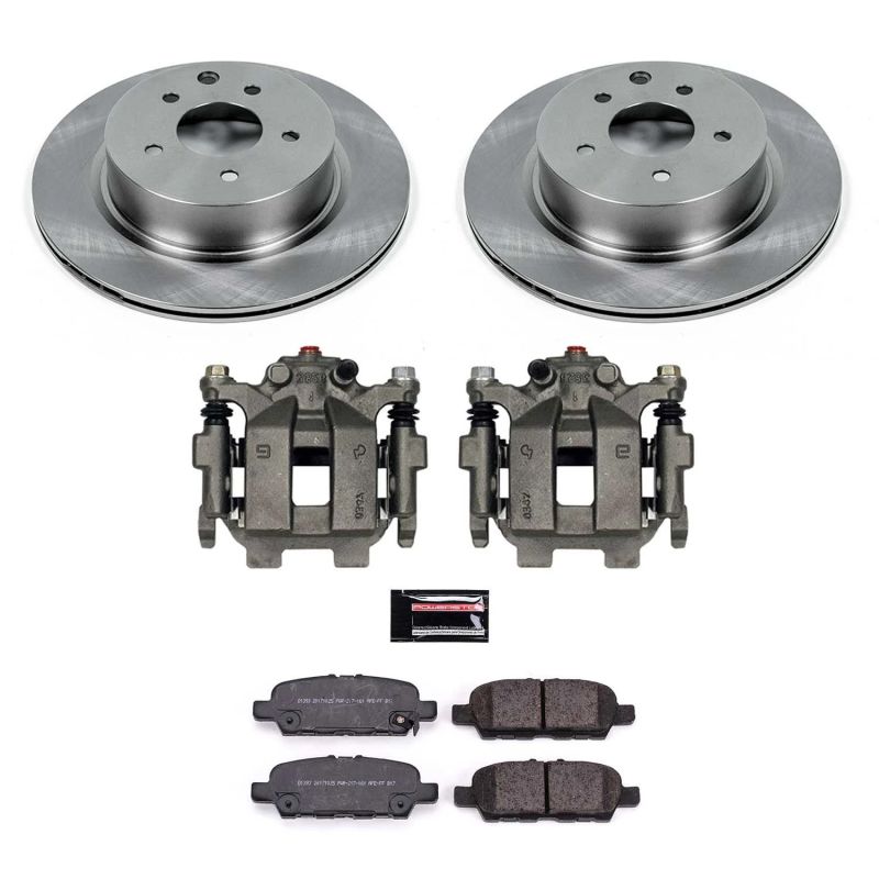 PowerStop Power Stop 2018 Nissan Maxima Rear Autospecialty Brake Kit w/Calipers