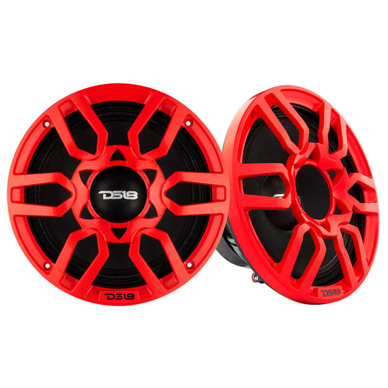 DS18 8in Speaker Grill Pair- Black