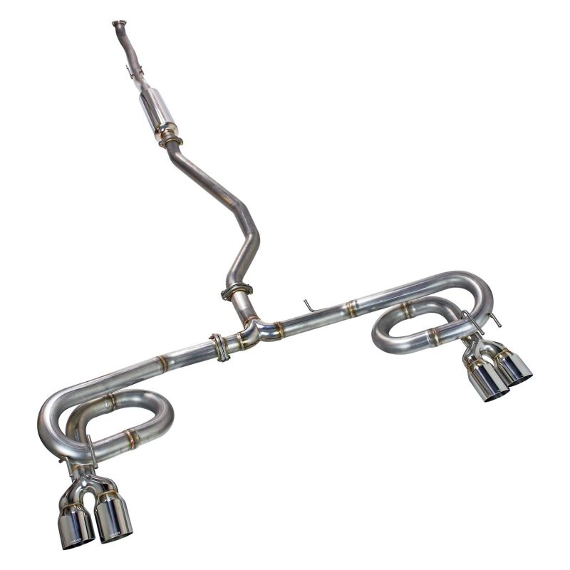 Remark 2022+ Honda Civic Sport Hatchback FL2 (Link Loop) Cat-Back Exhaust Stainless Steel Tip