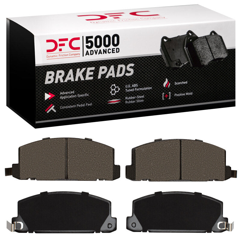 DFC 84-87 Isuzu Trooper Front Semi Metallic 5000 Advanced Brake Pads