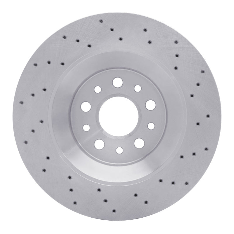 DFC 17-24 Maserati Levante Rear Drilled Brake Rotor