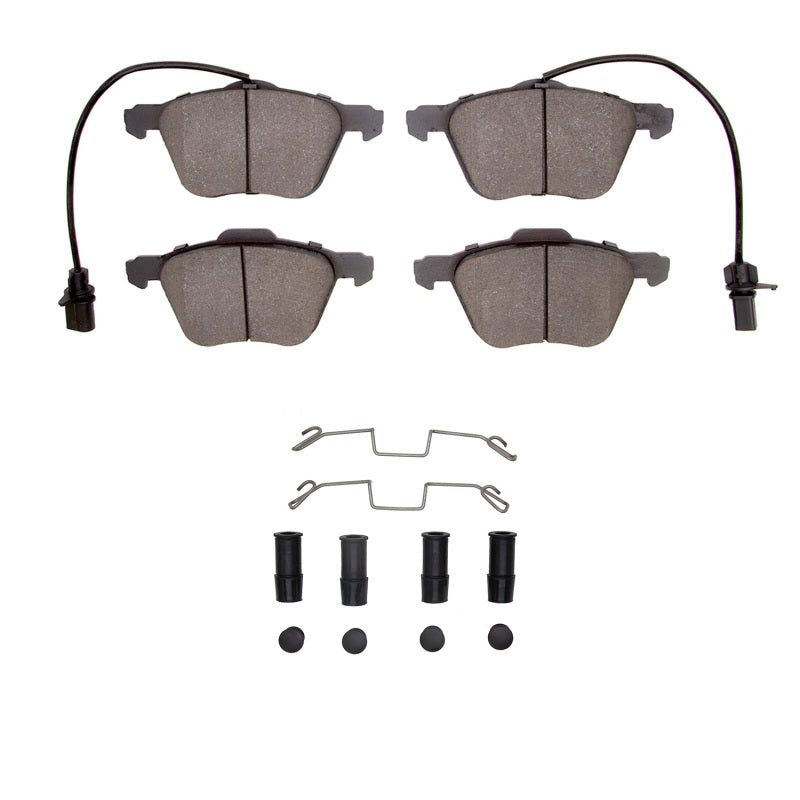 DFC 01-03 Volkswagen EuroVan Front 5000 Advanced Low Metallic Brake Pads and Hardware Kit