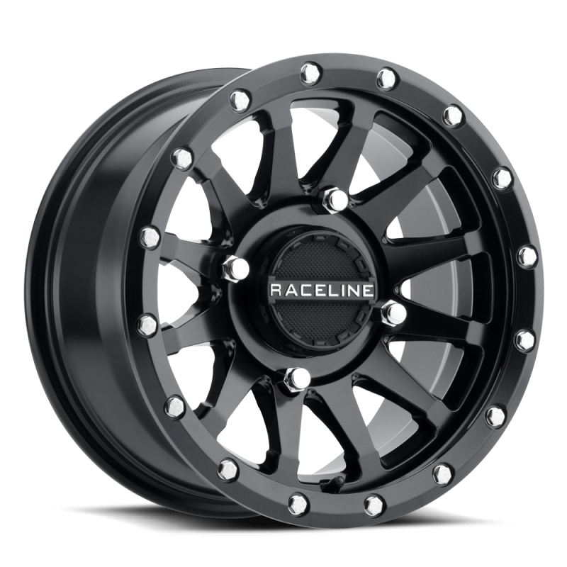 Raceline A95B Trophy 15x7in / 4x156 BP / 10mm Offset / 132.5mm Bore - Satin Black Wheel