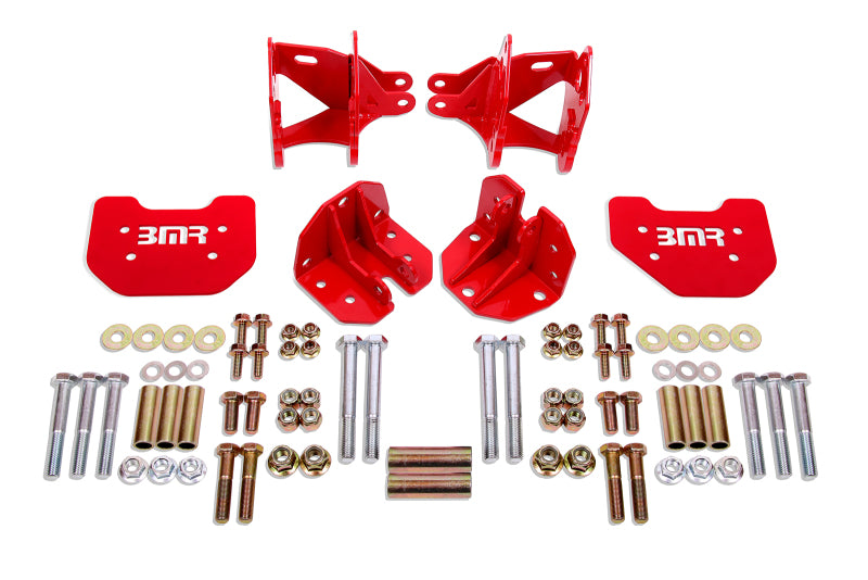 BMR Suspension BMR 79-04 Mustang Rear Coilover Conversion Kit w/ Control Arm Bracket - Red