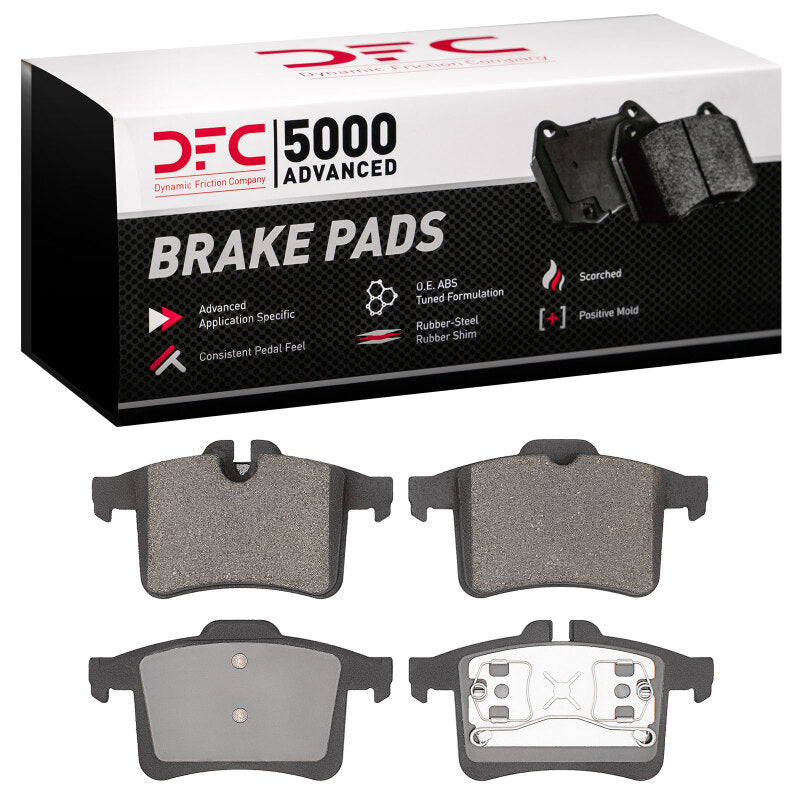 DFC 13-15 Jaguar XKR Rear 5000 Advanced Low Metallic Brake Pads