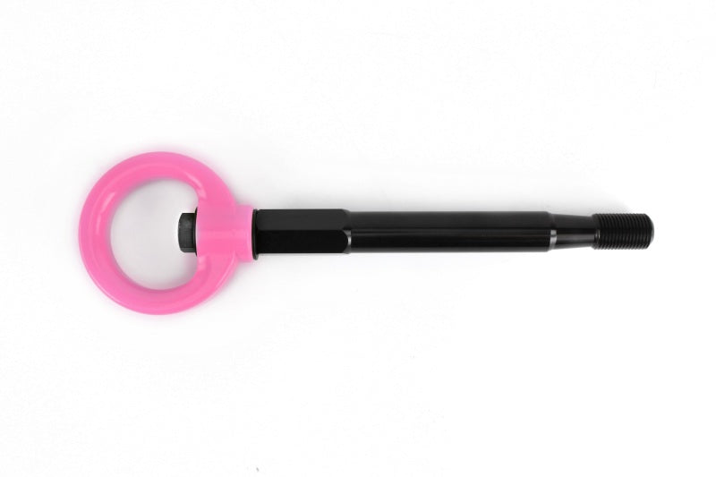Perrin Performance PERRIN 22-26 Subaru WRX / 18-23 Crosstrek / 17-23 Impreza Forester Tow Hook Kit (Front) - Hyper Pink