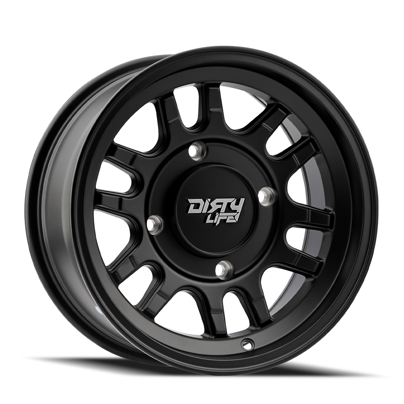 Dirty Life 9310s Canyon Sport SXS 15x7 / BLANK BP / 13mm Offset / 106.25mm Hub Matte Black Wheel