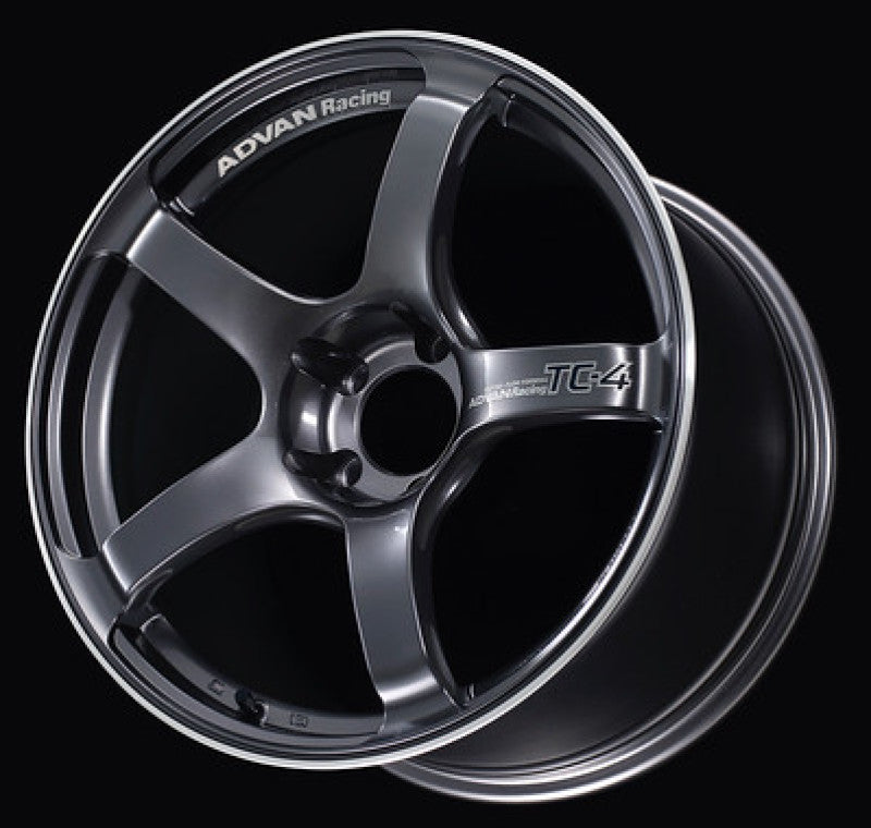 Advan TC4 17x7.5 +35 4x100 Racing Gunmetallic and Ring Wheel