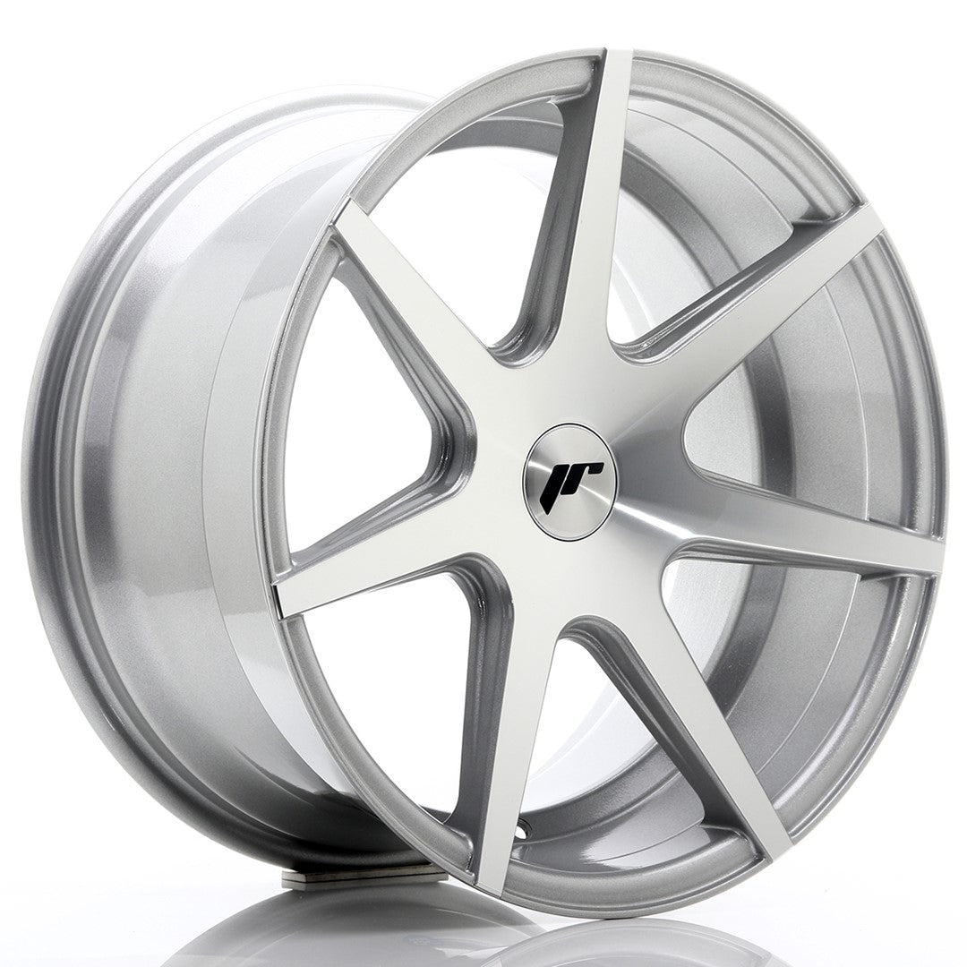 JR Wheels JR201895XX2074SM - JR20 18x9,5 ET20-40 BLANK Silver Machined Face