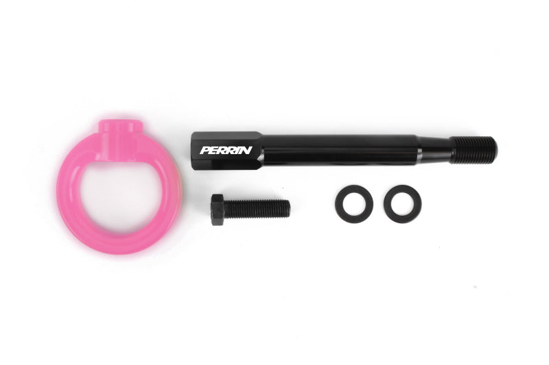 Perrin Performance PERRIN 25-26 Subaru Forester (Bse/Ltd-Prem-Spt-Tour Incl. Hybrid/Wldrns) FR Tow Hook Kit - Hyp Pink