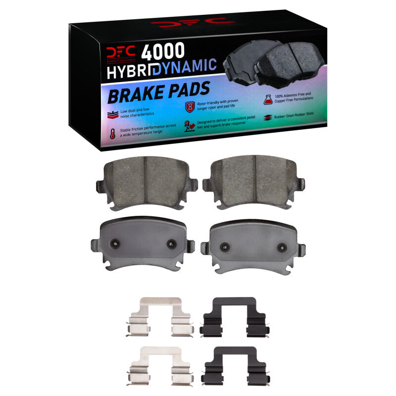 DFC 06-21 Audi TT Quattro Rear 4000 HybriDynamic Brake Pads and Hardware Kit