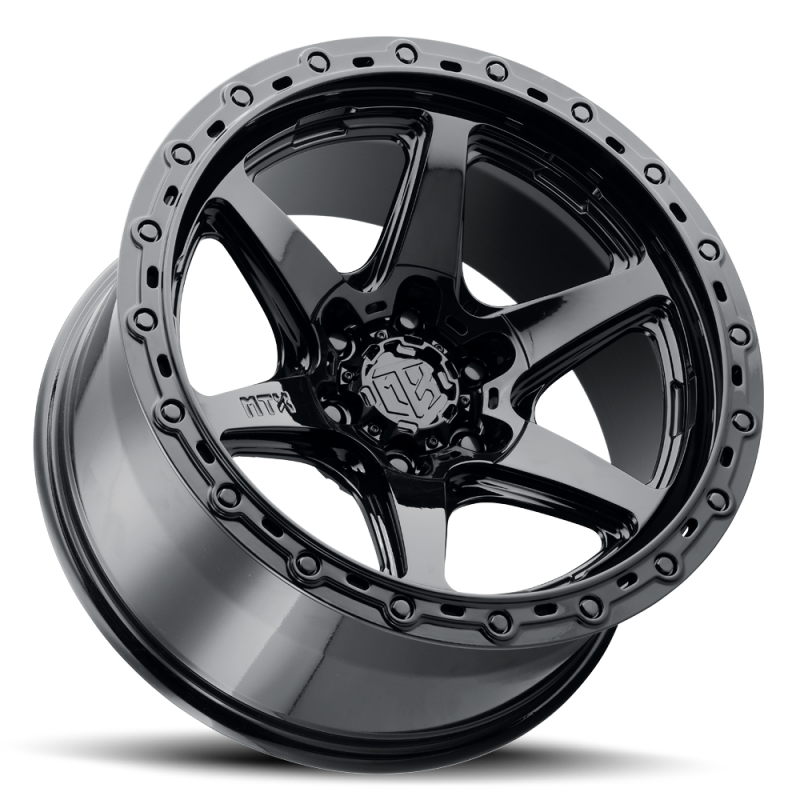 MTX Wheels MTX Spitfire 6 Gloss Black 18x9in / 6x135 BP / 19mm Offset / 106.1mm Bore