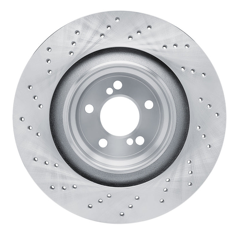 DFC 15-19 BMW X5 Right Rear Drilled Brake Rotor
