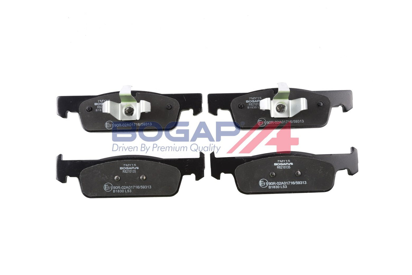 BOGAP R8210135 Brake Pad Set, Disc Brake