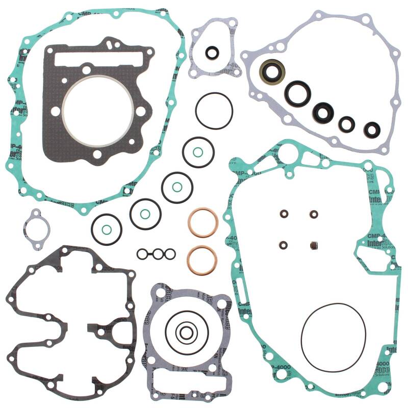 Vertex Pistons Vertex Gaskets 05-08 Honda TRX400EX Complete Gasket Kit w/ Oil Seals