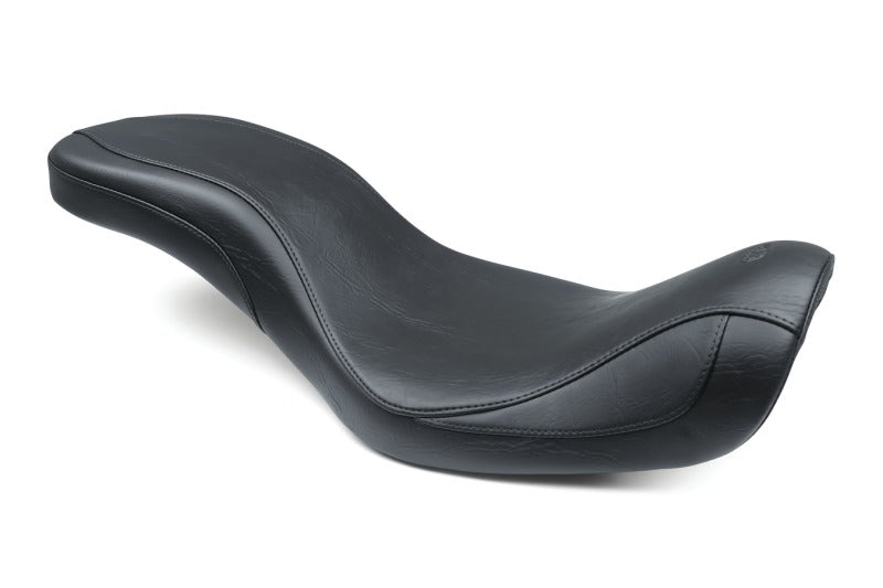 Mustang Motorcycle Mustang 14-17 Harley Fat Bob Super Tripper 1PC Seat - Black
