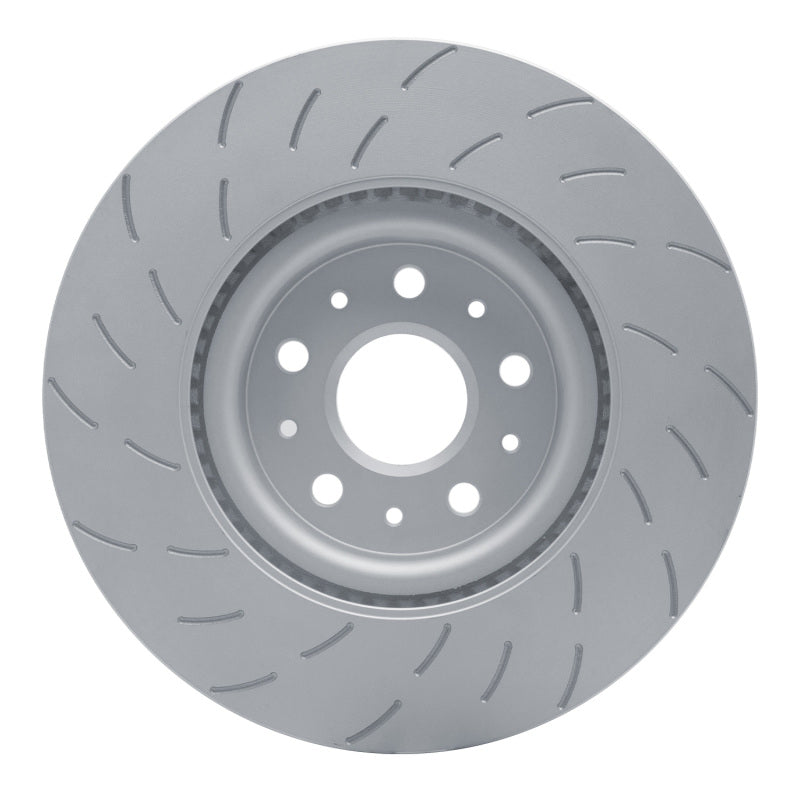 DFC 16-19 Chevrolet Camaro Left Front GeoSPEC Coated Rotor - Slotted