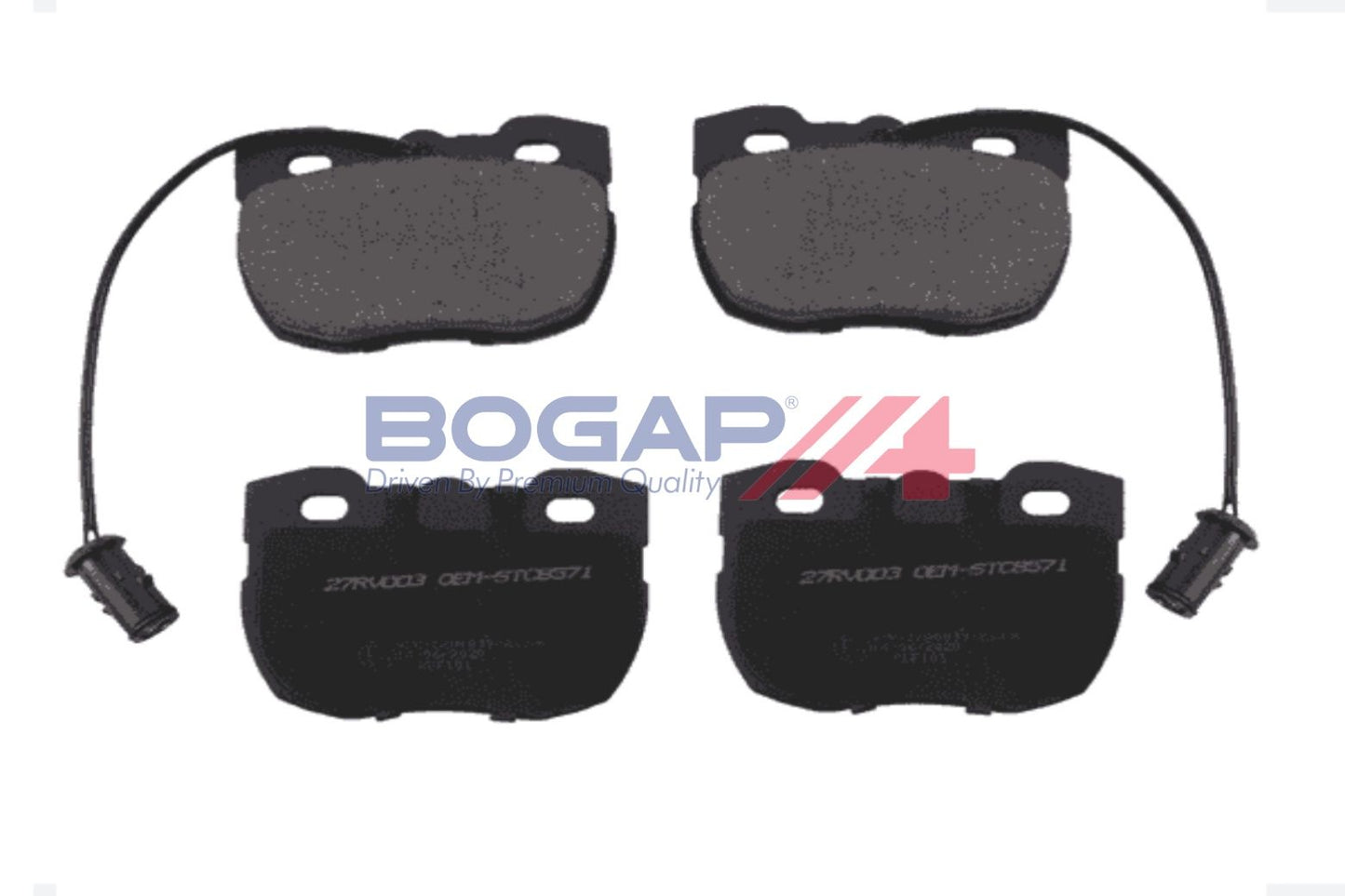 BOGAP E8210120 Brake Pad Set, Disc Brake
