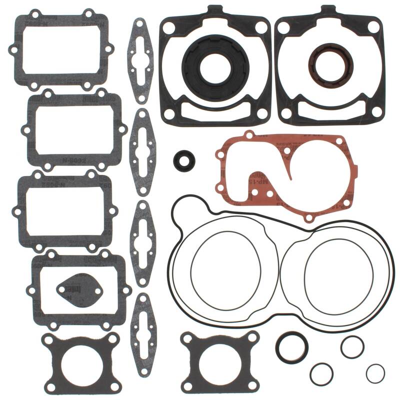 Vertex Pistons Vertex Gaskets 08-18 Polaris 600 IQ Racer/INTL Complete Gasket Kit w/ Oil Seals