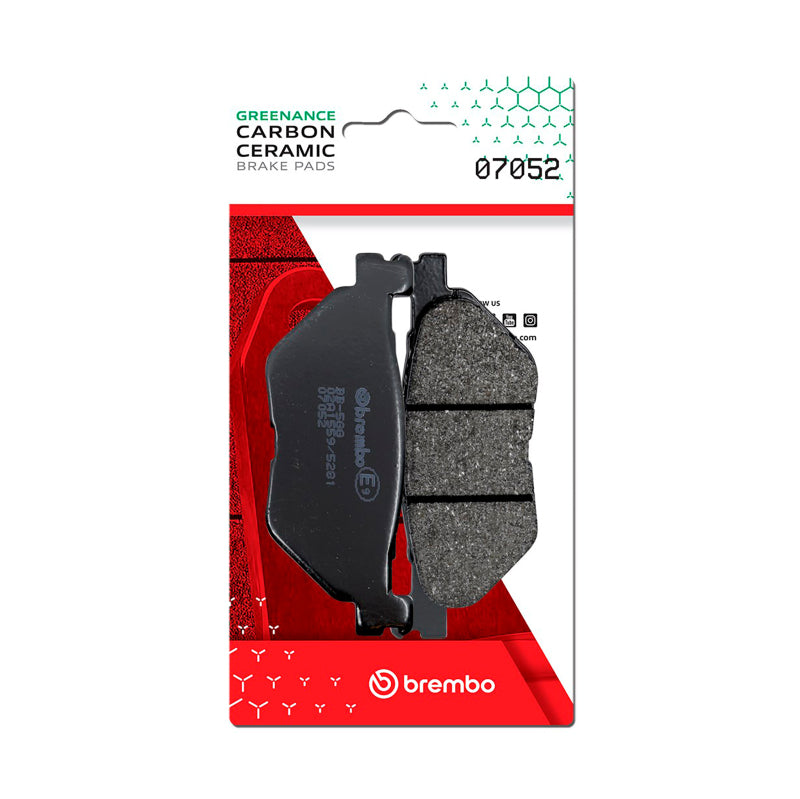 Brembo Powersports Brembo Yamaha Tmax Carbon Ceramic Brake Pad - Rear