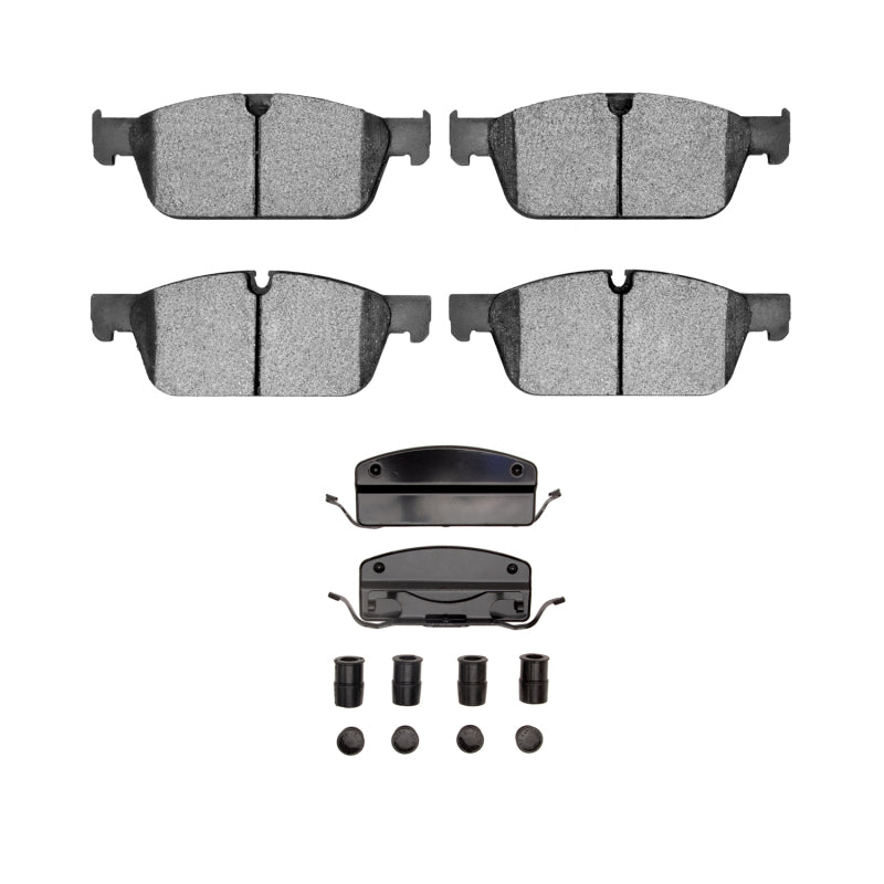 R1 Concepts R1 13-19 Mercedes-Benz GLE400 Front Semi Met Pads & Hardware Kit