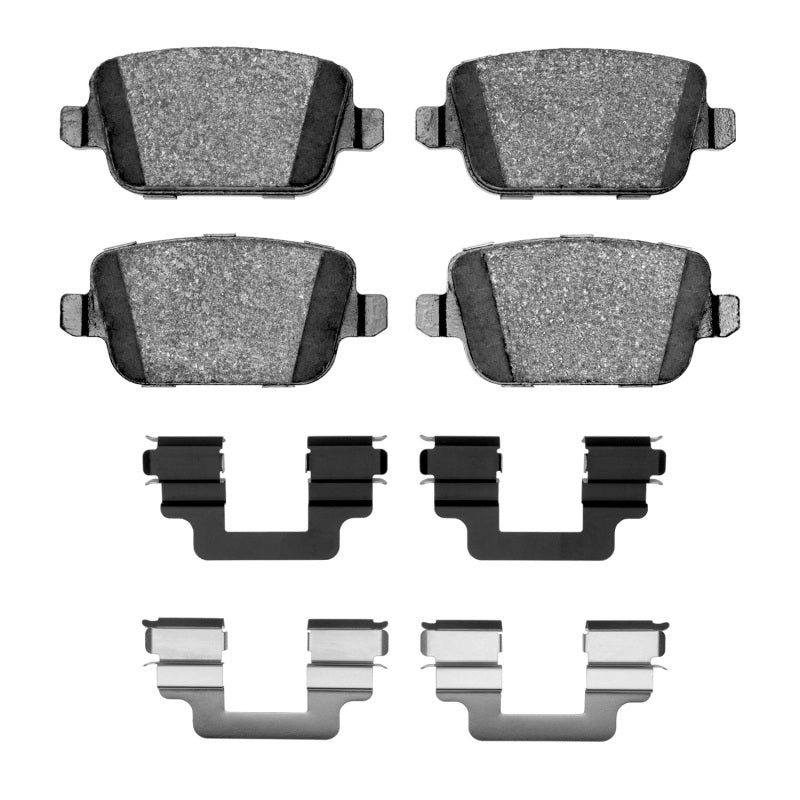 R1 Concepts R1 08-12 Land Rover LR2 Rear Ceramic Pads & Hardware Kit