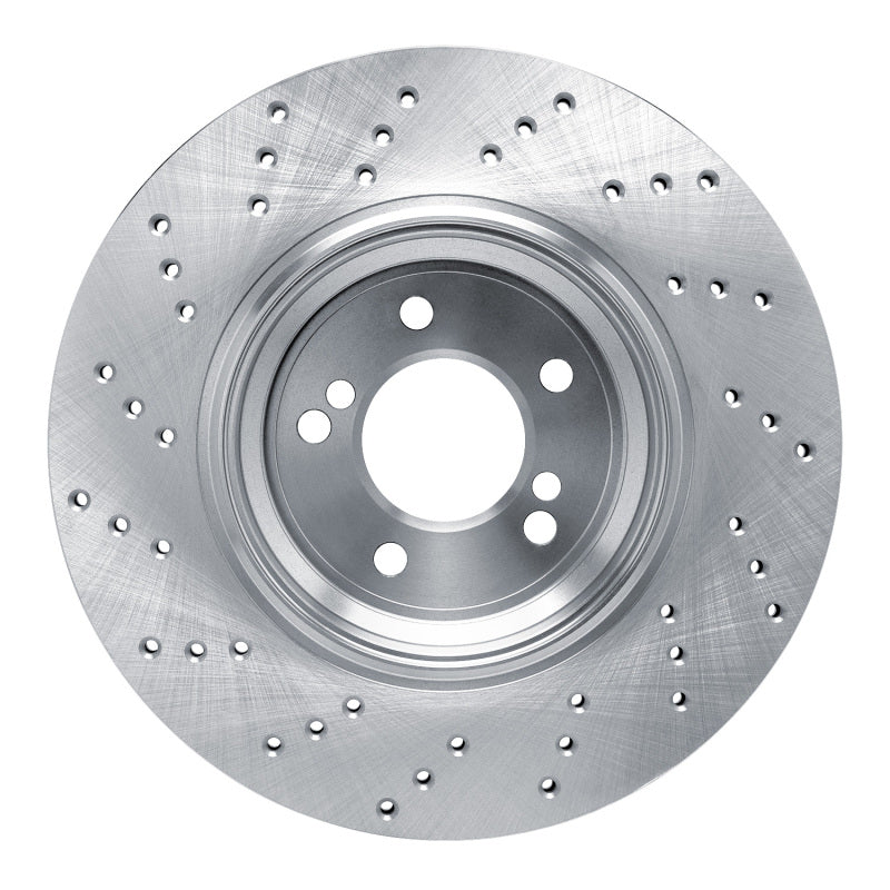 DFC 08-13 BMW M3 Right Rear Drilled Brake Rotor