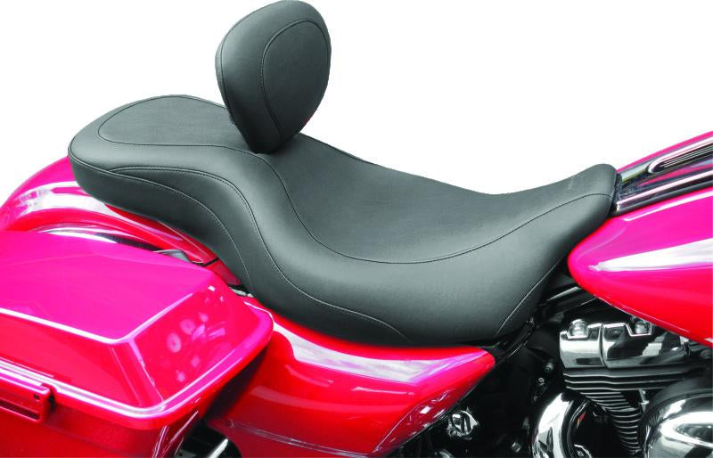 Mustang Motorcycle Mustang 08-21 Harley Electra Glide,Rd Glide,Rd King,Str Glide Harley Super Touring 1PC Seat- Black