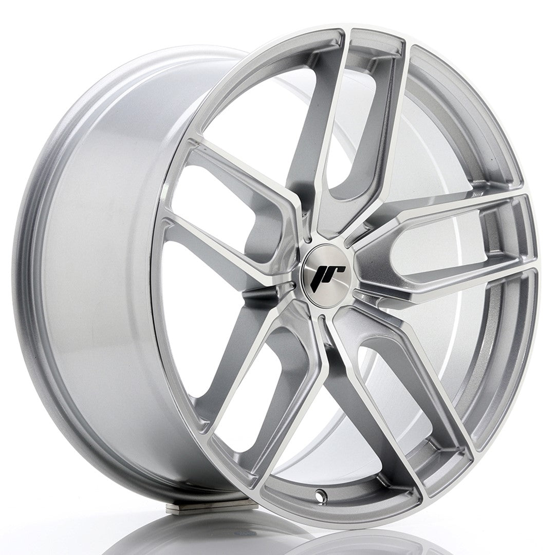 JR Wheels JR2519955X2074SM - JR25 19x9,5 ET20-40 5H BLANK Silver Machined Face