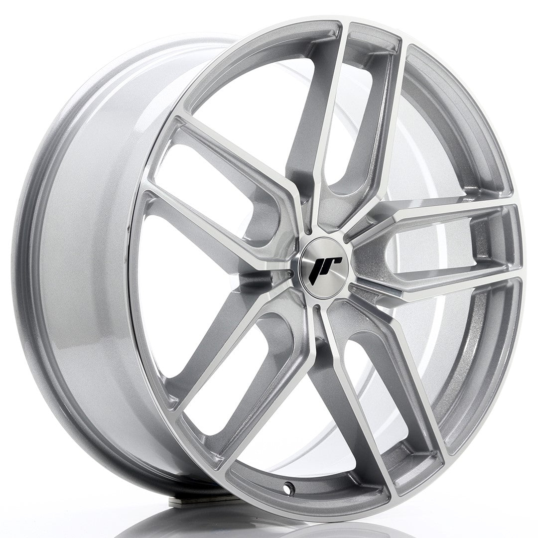 JR Wheels JR2520855X2074SM - JR25 20x8,5 ET20-40 5H BLANK Silver Machined Face