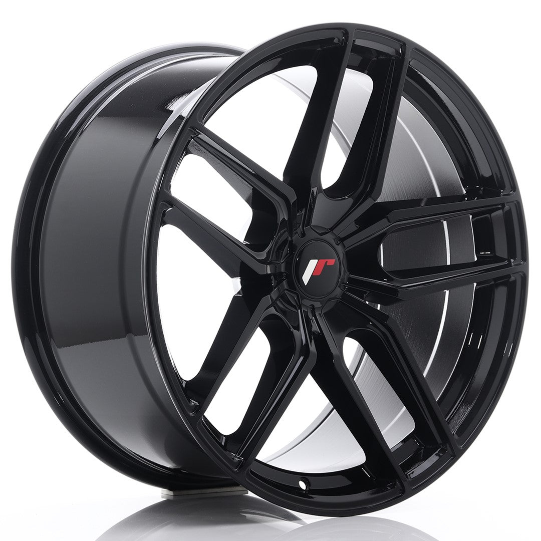 JR Wheels JR2520105X2074GB - JR25 20x10 ET20-40 5H BLANK Gloss Black