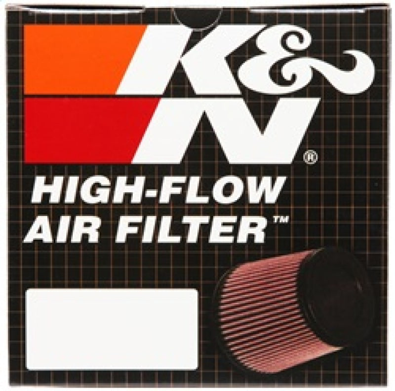 K&N Engineering K&N Filter Universal Rubber Filter Round Straight 3.5in Flange ID x 5in OD x 8.5in H