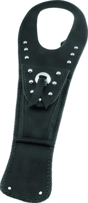 Mustang Motorcycle Mustang Kawasaki VN900 Cruiser Tank Bib w/Studs - Black