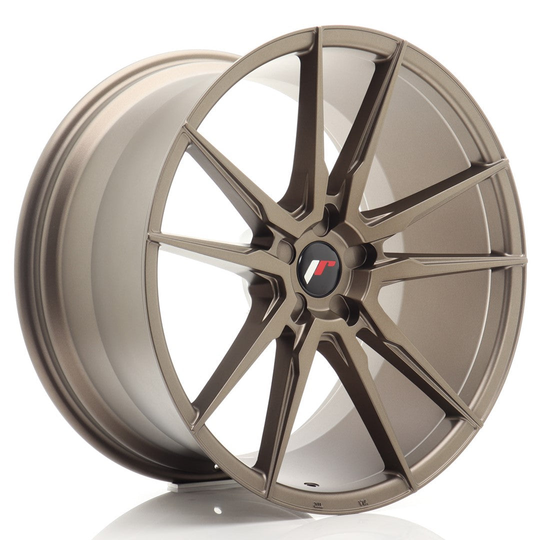 JR Wheels JR2121115X1574MBZ - JR21 21x11 ET15-55 5H BLANK Matt Bronze
