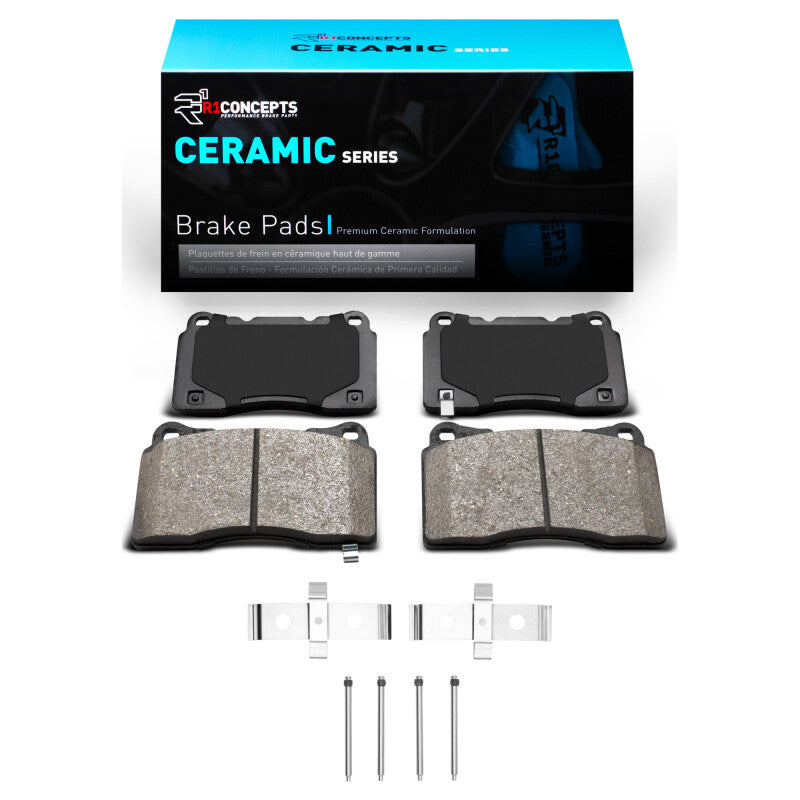 R1 Concepts R1 2004-2021 Buick Regal Front R1 Ceramic Pads & Hardware Kit