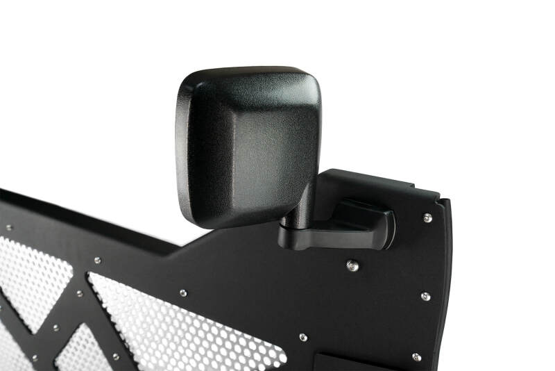 DV8 Offroad DV8 18-22 Jeep 4 Door JL/JT Aluminum Half Doors with Perforated Mesh Front