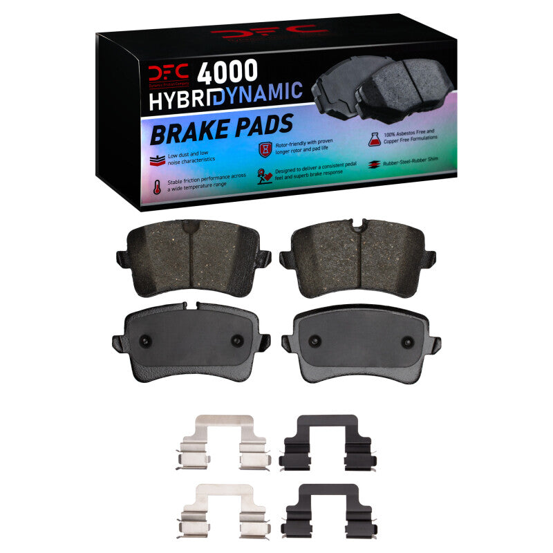 DFC 11-23 Audi A6 (USA/Canada) Rear 4000 HybriDynamic Brake Pads and Hardware Kit