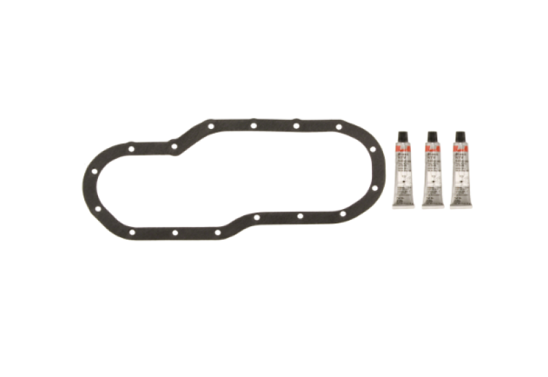 Fel-Pro 10-12 Toyota Sequoia Engine Oil Pan Gasket Set - High-Temperature Rubber-Coated Fiber