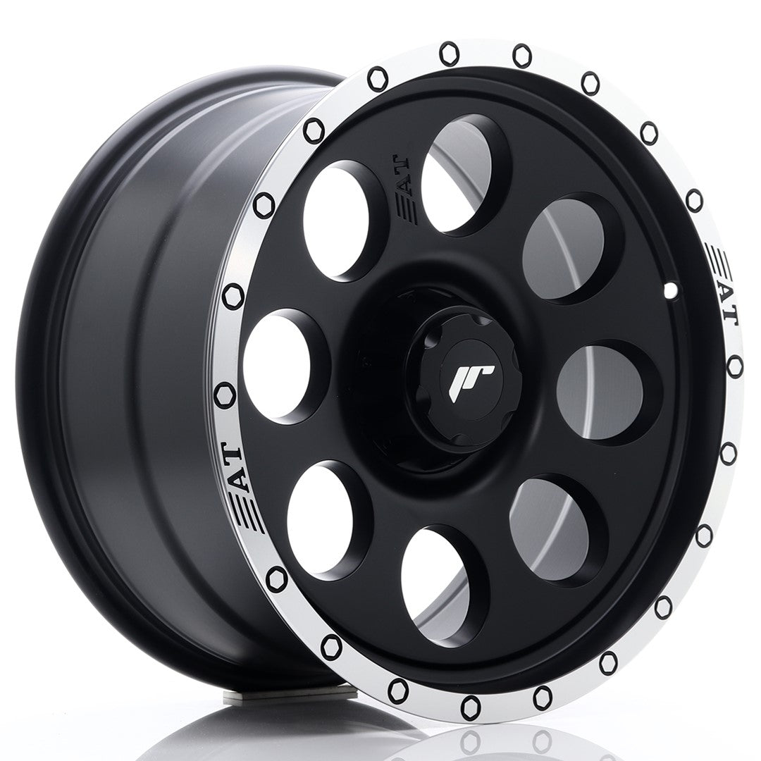 JR Wheels JRX418906X0067BFL - JRX4 18x9 ET0-20 6H BLANK Matt Black w/ Machined Lip