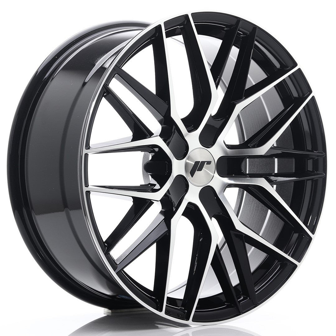 JR Wheels JR2820855X2074GBM - JR28 20x8,5 ET20-40 5H BLANK Gloss Black Machined Face